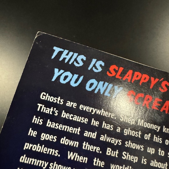 Goosebumps Slappyworld #6: The Ghost of Slappy by R.L. Stine - Paperback Novel - Picture 9 of 10